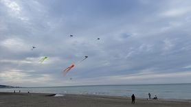 Samsun'da Uçurtma Şenliği Rüzgar Gibi Geçti