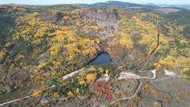 Sonbahar Renkleriyle Dolu Karagöl Tabiat Parkı