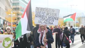 Viyana'da Barış ve Tarafsızlık İçin Gösteri Yapıldı