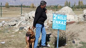 Erzincan'da Arama Kurtarma Eğitimi İçin Sahipli Köpekler Eğitiliyor