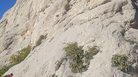 Van'da Kayalıklarda Mahsur Kalan Kişi AFAD Ekiplerince Kurtarıldı