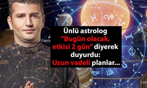 Ünlü Astrolog Dinçer Güner Merkür ile Satürn Arasındaki Sekstil Açısını Yorumladı