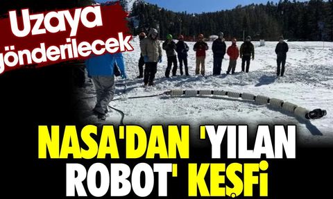 NASA'dan Uzaya Gönderilecek Yılan Robot Keşfi
