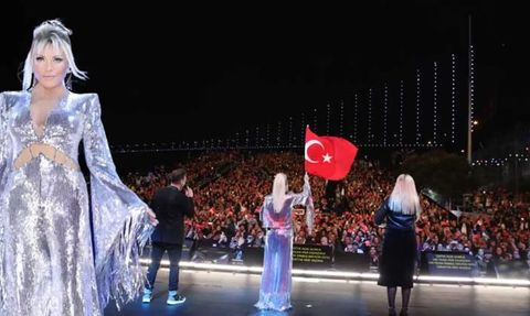 Ajda Pekkan, Kuruçeşme'de İzdiham Yarattı