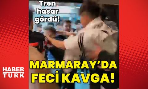 Maltepe'de Marmaray İstasyonunda Kavga Çıktı