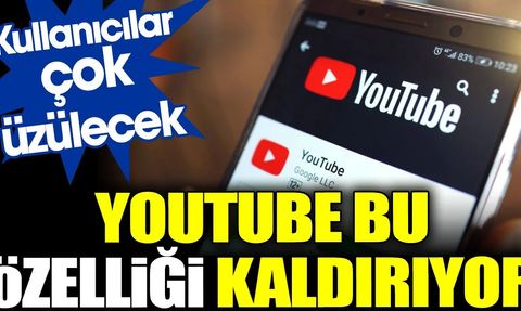 YouTube Hikayeler Özelliğini Kaldırıyor