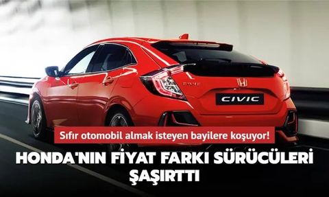 Honda Civic ve City Fiyatları 2022-2023