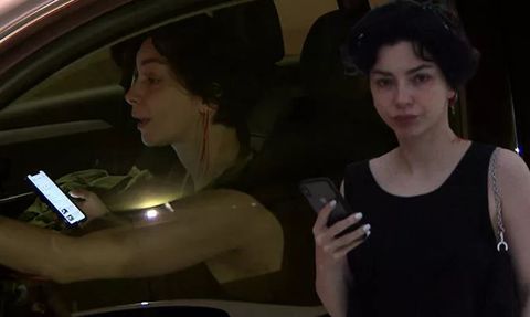 Merve Boluğur trafikte objektiflere takıldı: Yangın esnasında alışveriş merkezindeymişsiniz. Neler söylemek istersiniz?