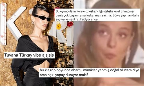 Pınar Deniz'in Rol Arkadaşının Mimikleri Olay Oldu