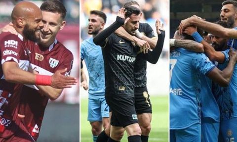 Spor Toto 1. Lig 36. Hafta Maçları ve Puan Durumu