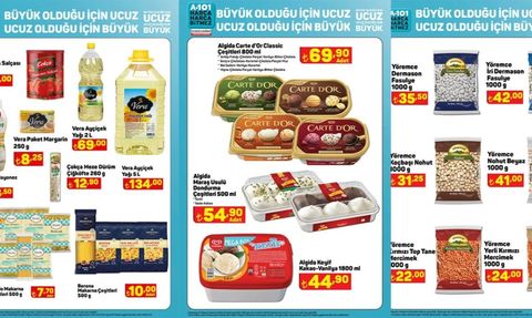 A101 ve Şok Marketlerinde Mega İndirim Başladı
