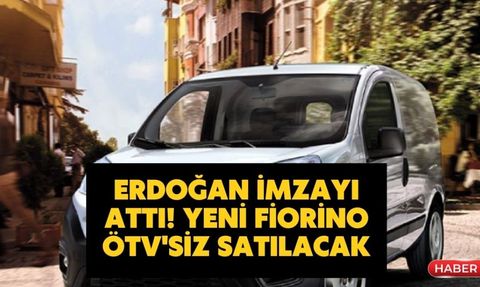 Fiat Fiorino'da ÖTV Oranı Sıfırlandı: Vergisiz Fiyat Listesi Açıklandı