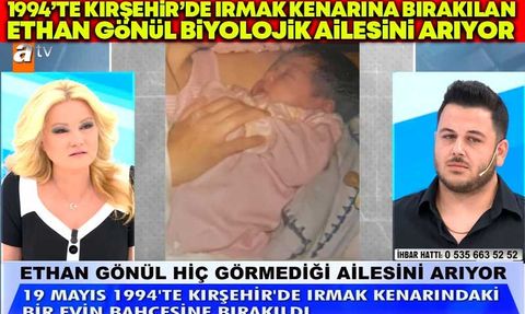Kırşehir'de Bulunan Bebek Ethan Gönül'ün Gerçek Ailesi Bulundu