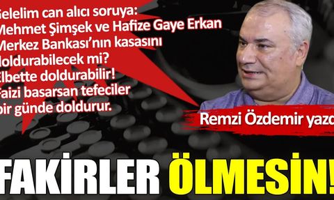 Mehmet Şimşek ve Hafize Gaye Erkan'ın Merkez Bankası Kasasını Doldurma Planı