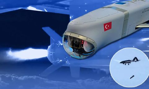 Baykar, KEMANKEŞ Mini Akıllı Seyir Füzesi'ni başarıyla test etti