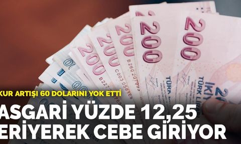 Asgari Ücretin Cebe Girmeden Erimesi