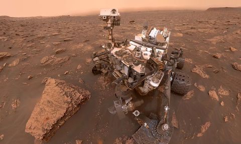 NASA'nın Curiosity Gezgin Aracı Mars'ta Antik Çamur Çatlağı Keşfetti