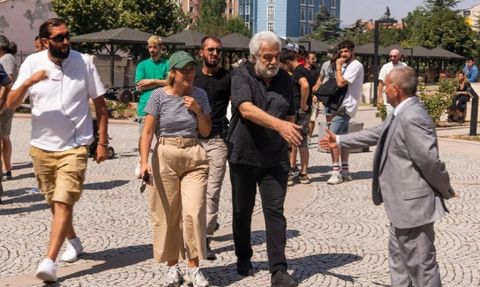 Ünlü Dizi Oyuncusu Serdar Gökhan, Rafet Feruz'u Ziyaret Etti