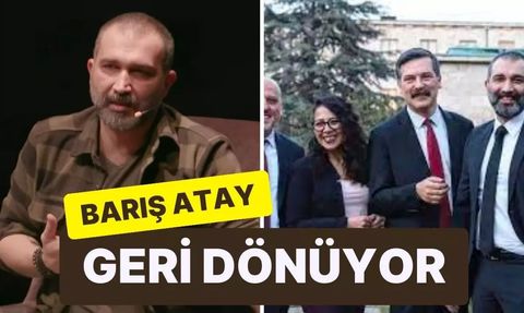 Barış Atay Oyunculuk ve Yönetmenlik Kariyerine Geri Dönüyor