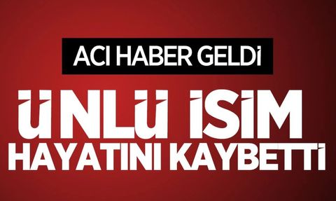 Ünlü Ses Sanatçısı Şenol Dinleyen Vefat Etti