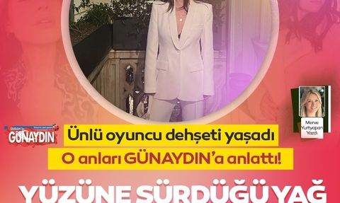 Ünlü Oyuncu İnci Demirkaya Birant Yüz Yogasıyla Tehlikeli Bir Durum Yaşadı