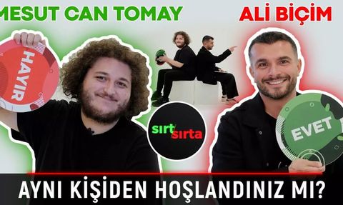 Ali Biçim ve Mesut Can Tomay ile Sırt Sırta: Eğlenceli Bir Röportaj