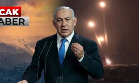 İsrail Gazze'yi Vurmaya Başladı! Netanyahu: Taş Yığınına Çevireceğiz