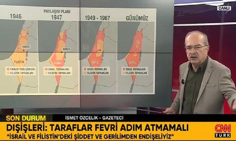 Filistin İsrail İlişkileri: CNN Türk Masası Programında Gündem