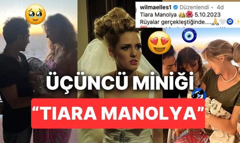 Ünlü Oyuncu Wilma Elles, Üçüncü Kez Anne Oldu