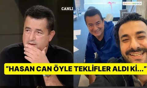 Acun Ilıcalı, 'Az Önce Konuştum' programında Hasan Can Kaya hakkında samimi açıklamalar yaptı