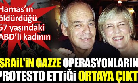 Hamas'ın öldürdüğü kadının İsrail'i protesto ettiği ortaya çıktı