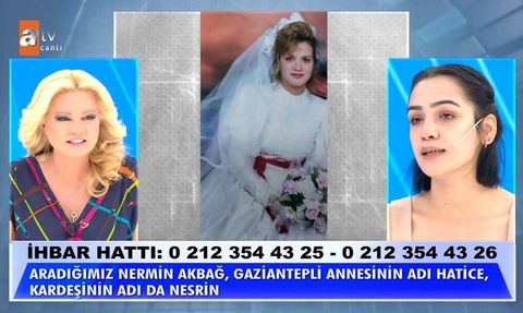 Müge Anlı ile Tatlı Sert Programında Merve Çınar'ın Annenin Peşindeki Hikayesi