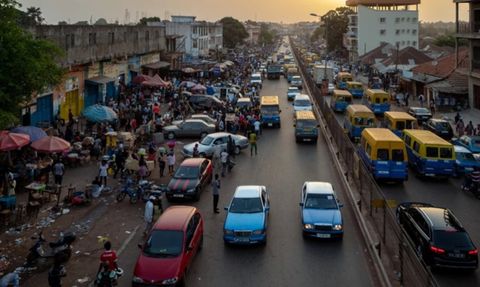 Gine-Bissau'nun Başkenti Bissau Elektriksiz Kaldı