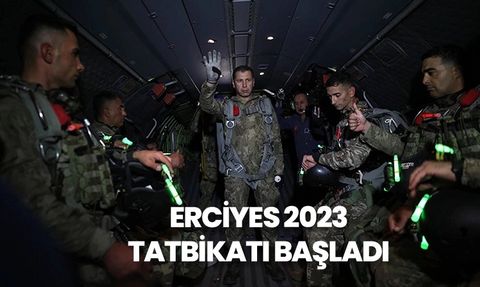 Kara Kuvvetleri Komutanlığı Erciyes 2023 Tatbikatı Başladı