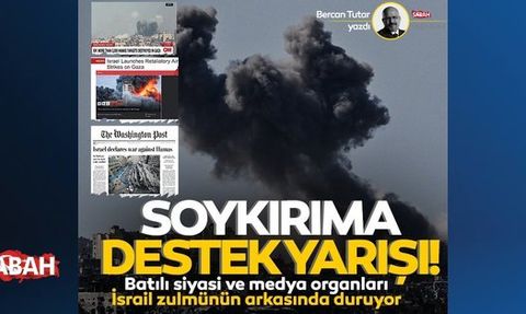 Batılı Liderler ve Medya İsrail'in Soykırımına Destek Veriyor