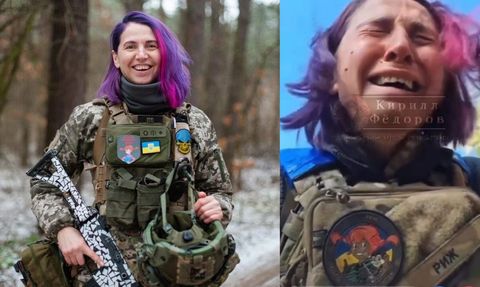 Ukraynalı Kadın Asker İsrail-Hamas Çatışmalarında Ağlayarak Anlattı