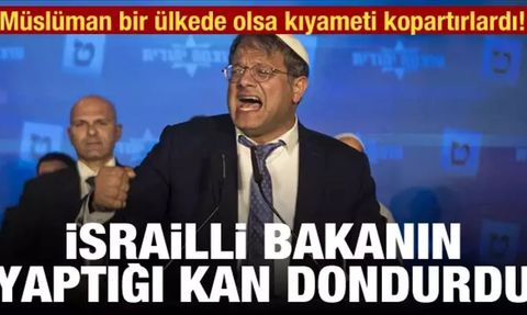 İsrail Ulusal Güvenlik Bakanı Ben-Gvir, Filistinlilere Silahlanma Çağrısı Yapıyor