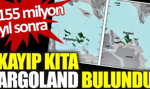 Kayıp Kıta Argoland 155 Milyon Yıl Sonra Bulundu