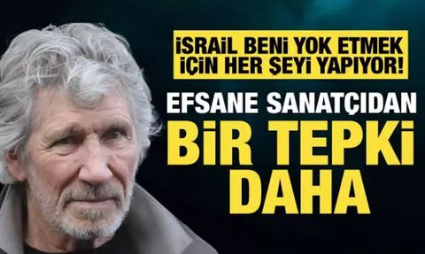 Pink Floyd'un Efsane Solisti Roger Waters, İsrail Zulmüne Karşı Sesini Yükseltiyor
