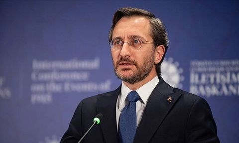 İletişim Başkanı Fahrettin Altun İsrail'e Tepki Gösterdi