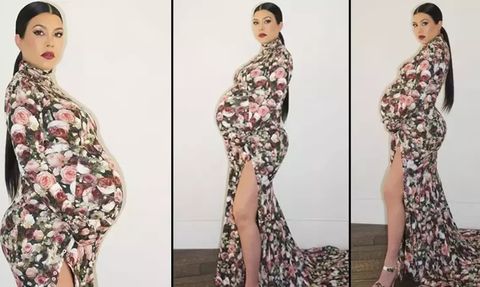 Kourtney Kardashian, Kim Kardashian'ın Met Gala Görünümünü Kopyaladı