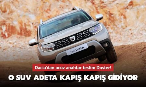 Dacia Duster: Uygun Fiyatıyla Kapış Kapış Giden SUV