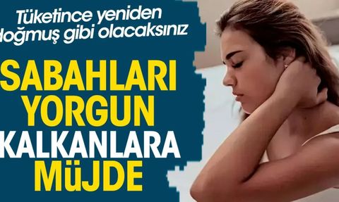 Sabahları Yorgun Kalkmanızın Sebebi Vitamin Yetersizliği Olabilir