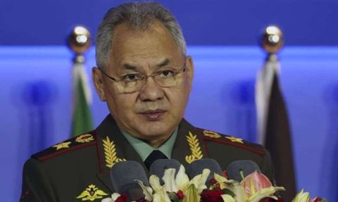 Rusya Savunma Bakanı Sergey Şoygu Çin'de Forumda Konuştu