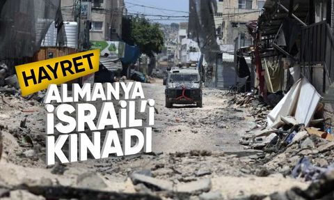Almanya, İsrail'in Filistinlilere yönelik şiddetini kınadı