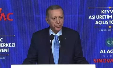 Cumhurbaşkanı Recep Tayyip Erdoğan KeyVac Aşı Üretim Merkezi'ni Açtı