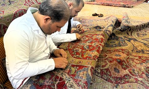 Osmanlı'nın Hediyesi Hereke Halısı Restore Ediliyor