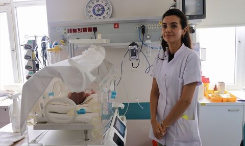 Trabzon'da Kalp Hastalığı Olan Prematüre İki Bebek Başarıyla Ameliyat Edildi