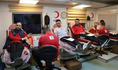 Iğdır'da Hakemler Kan Bağışı ile Hayat Kurtardı