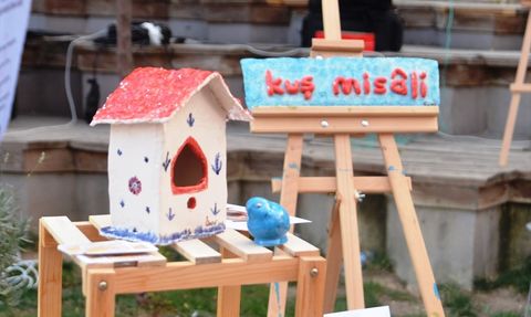 Kütahya'da Seramik Kuş Evleri Sergisi Büyük İlgi Gördü